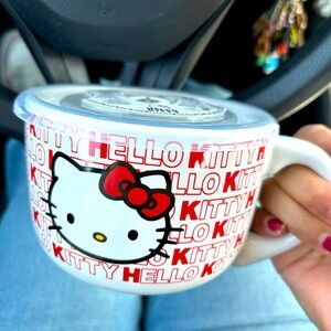 Hello kitty Ceramic Soup Mug 24 Oz Sanrio Collectible